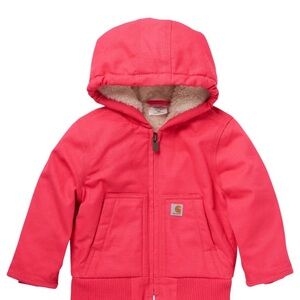 Carhartt Canvas Insulated Hooded Active Jacket - Toddler